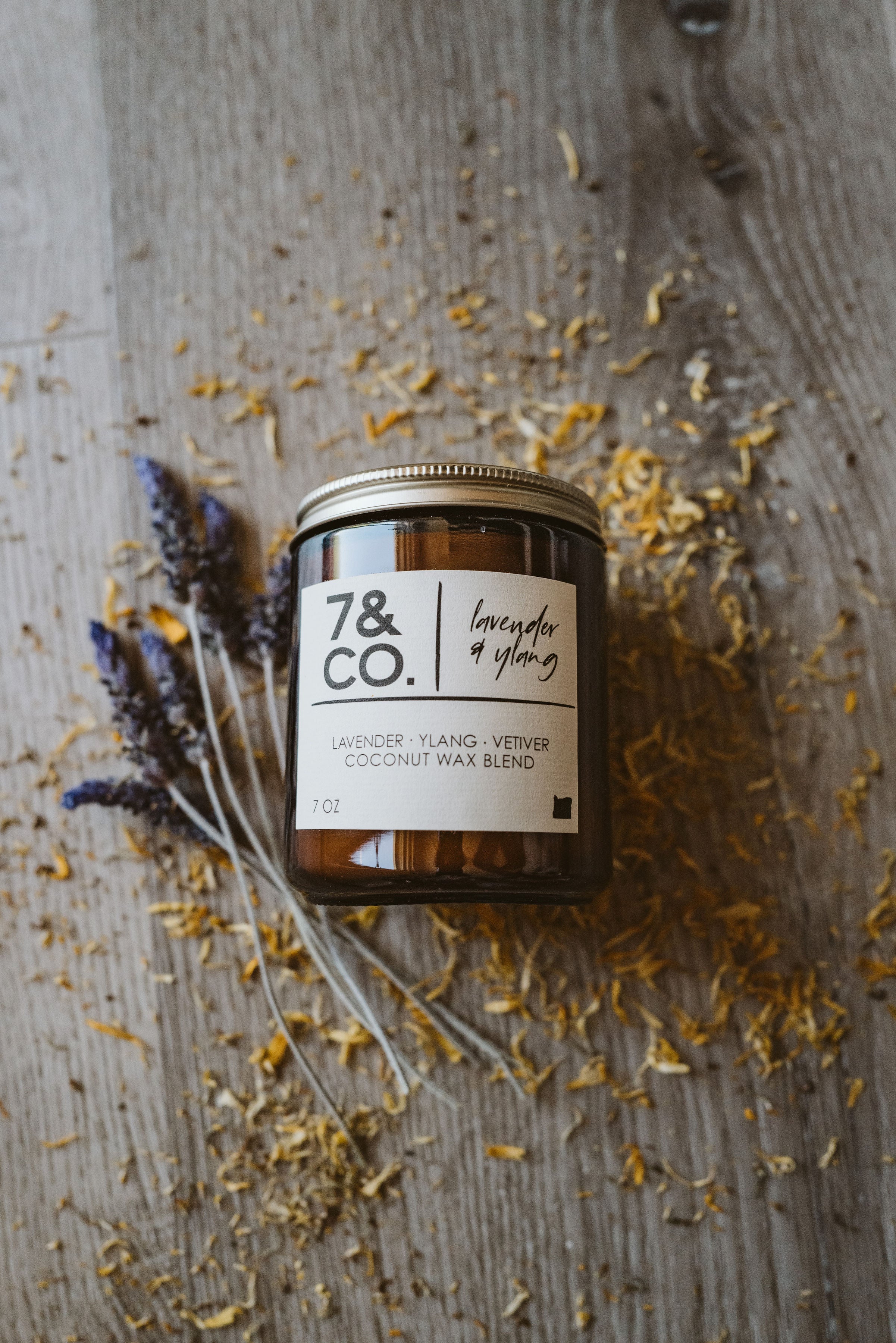 Coconut Wax Ylang Ylang Candle